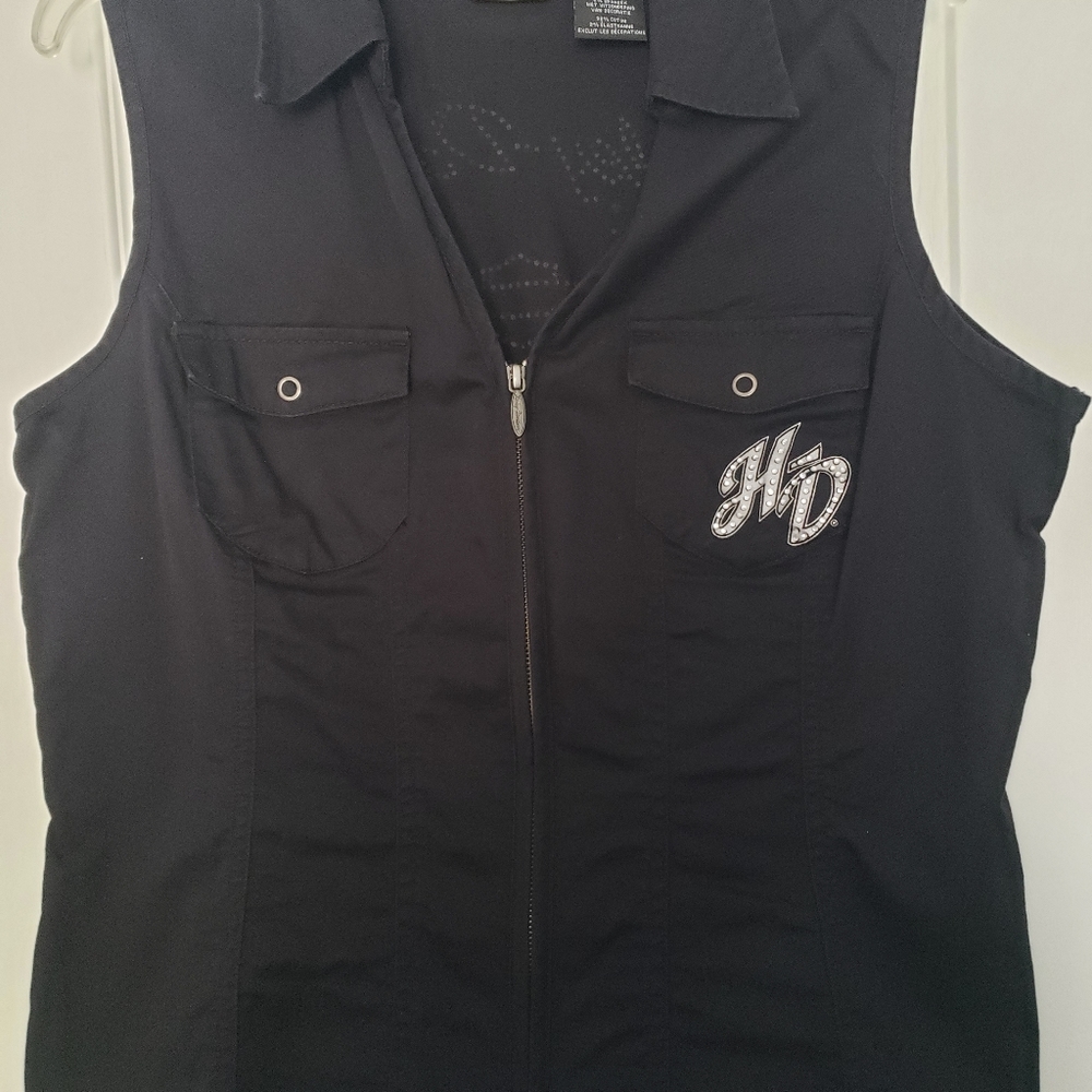 Womens Harley Davidson summer vest